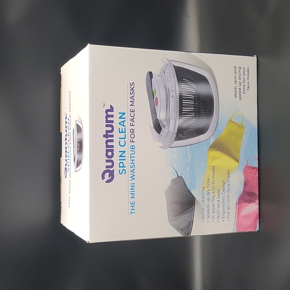BN Quantum spin clean mini washtub for face masks - Picture 1 of 4